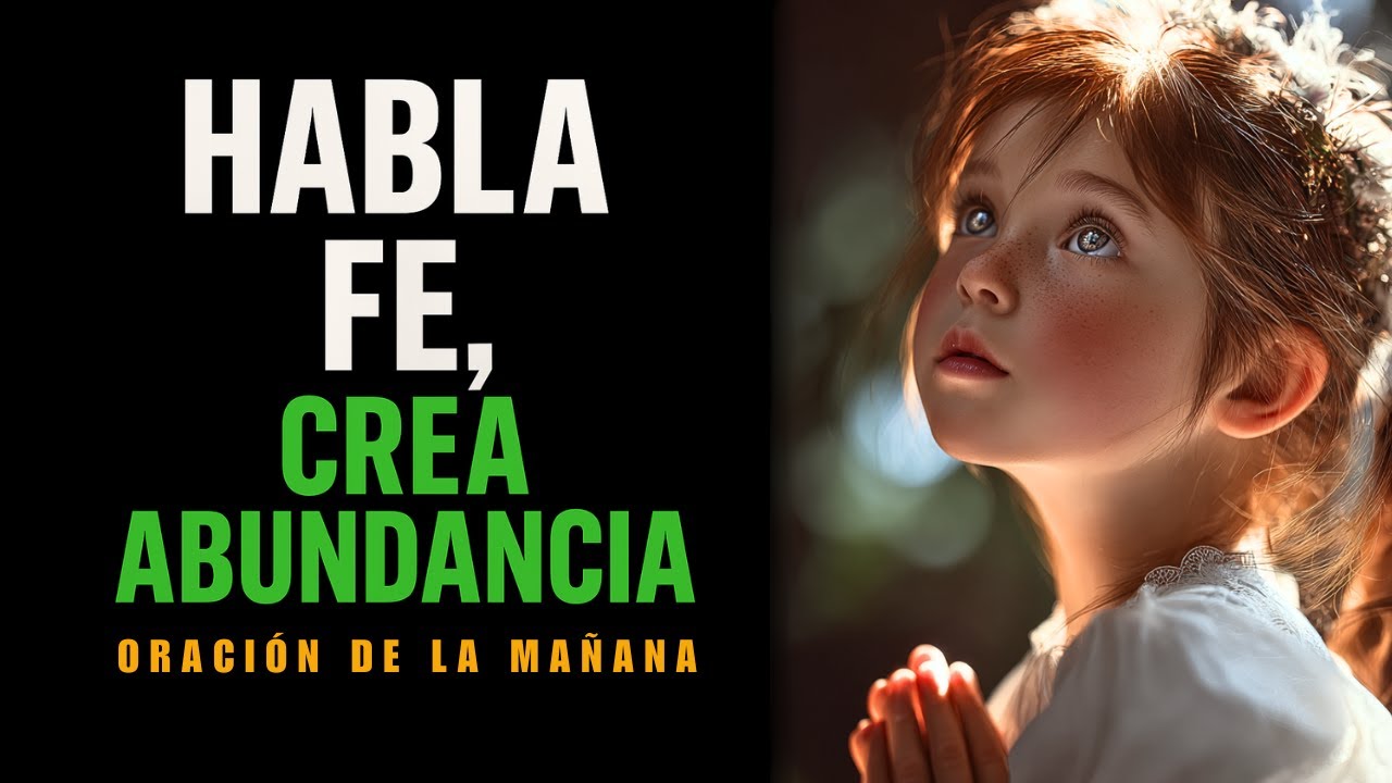 🗣️✨TUS PALABRAS CREAN PROSPERIDAD 🙏Oración Matinal para Decretar Abundancia