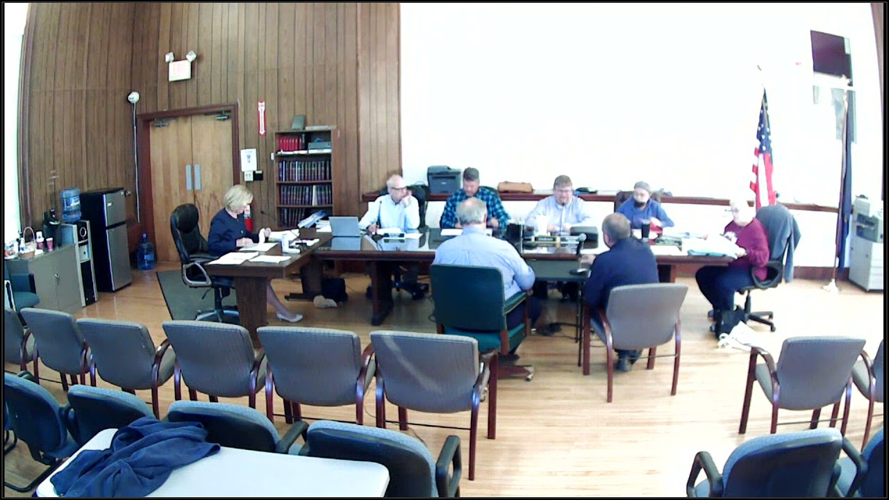Town of Tilton Meeting Video