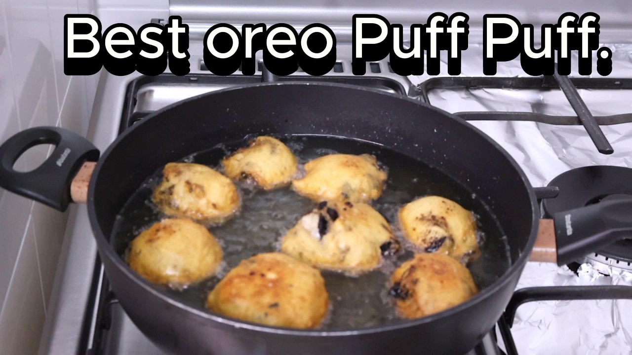 Oreo Puff Puff Recipe,Do You Love Oreo Biscuit?You Will Definitely Love This Homemade Oreo Puff Puff