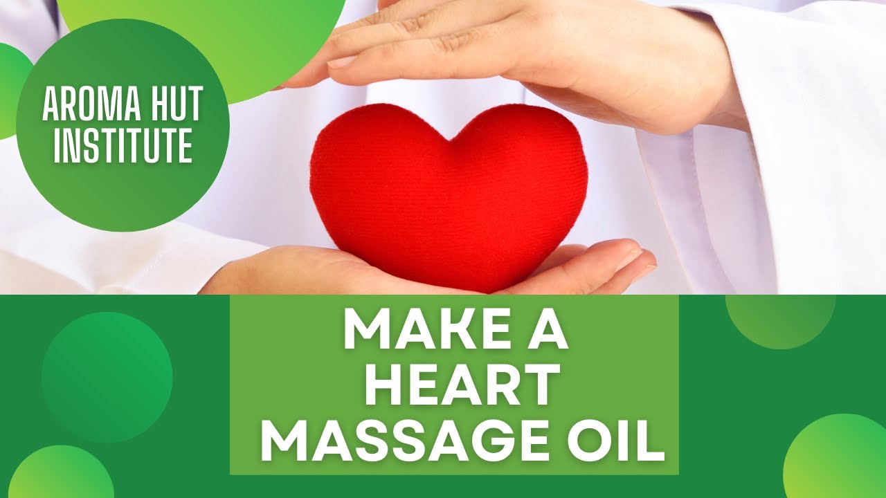 Love My Heart Massage Oil Essential Oils for Circulation