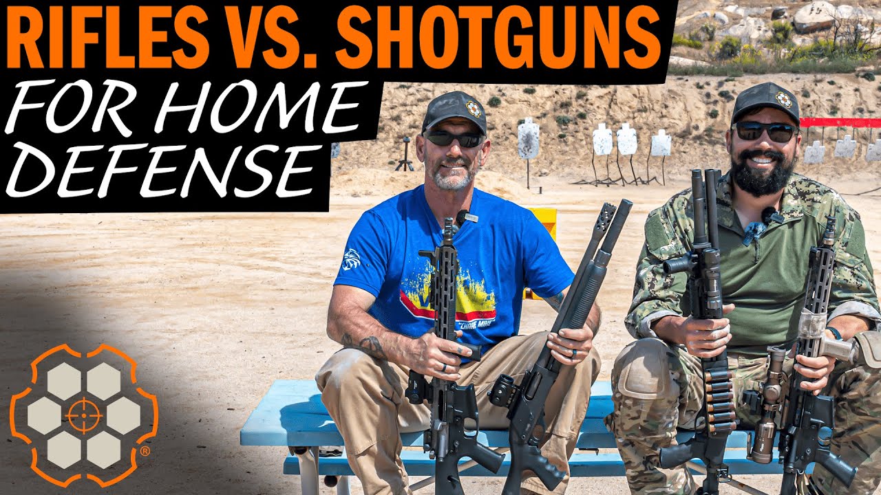 Shotgun vs. Rifle for Home Defense with 