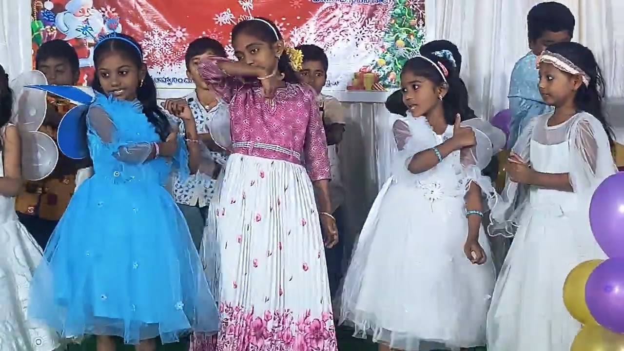 Bethlehemulo najarethu nagarilo song dance performance by kids Christmas 