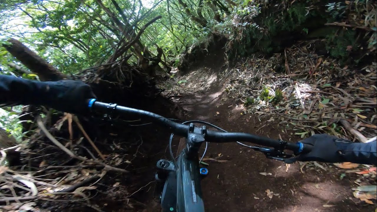 Madeira enduro MTB - Pinball (levada tunnel trail)