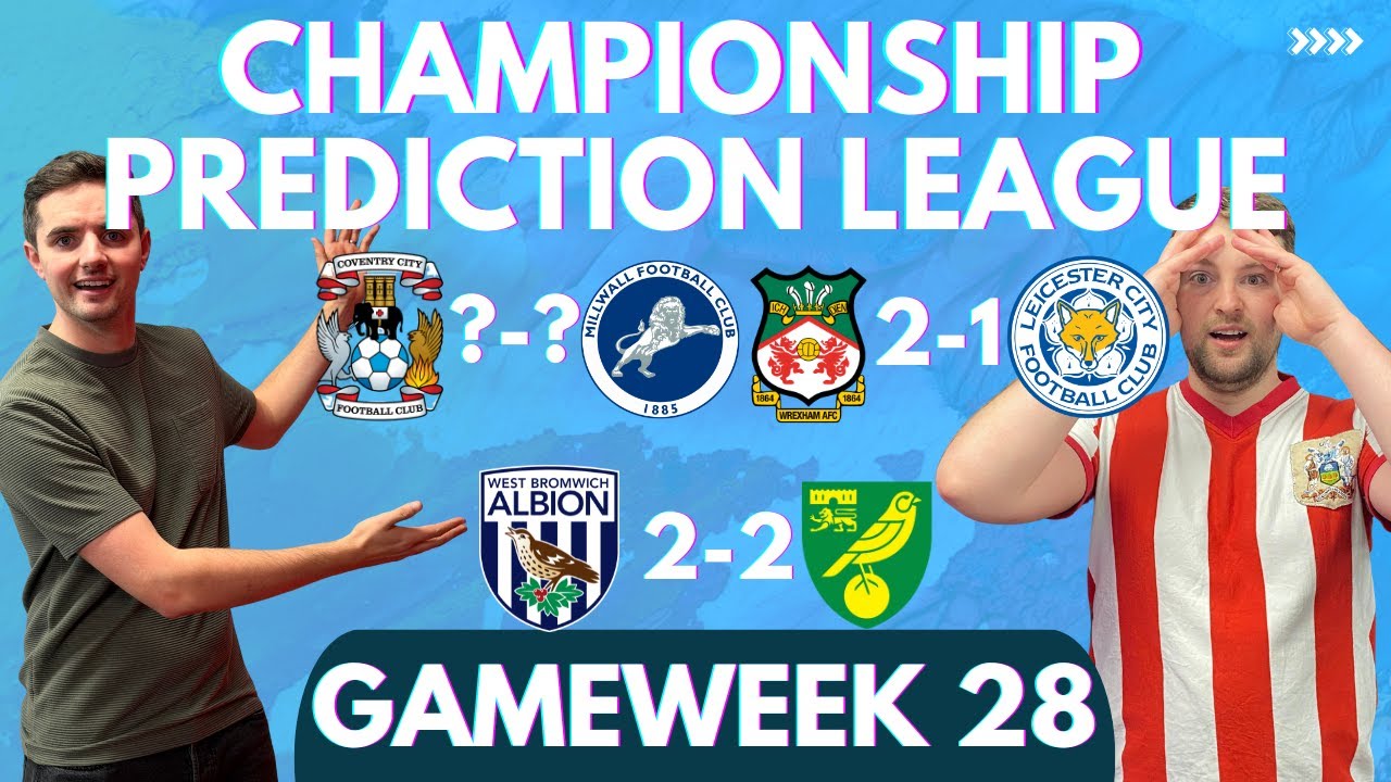 Can Millwall stun Coventry?! | Championship Prediction League Gameweek 28