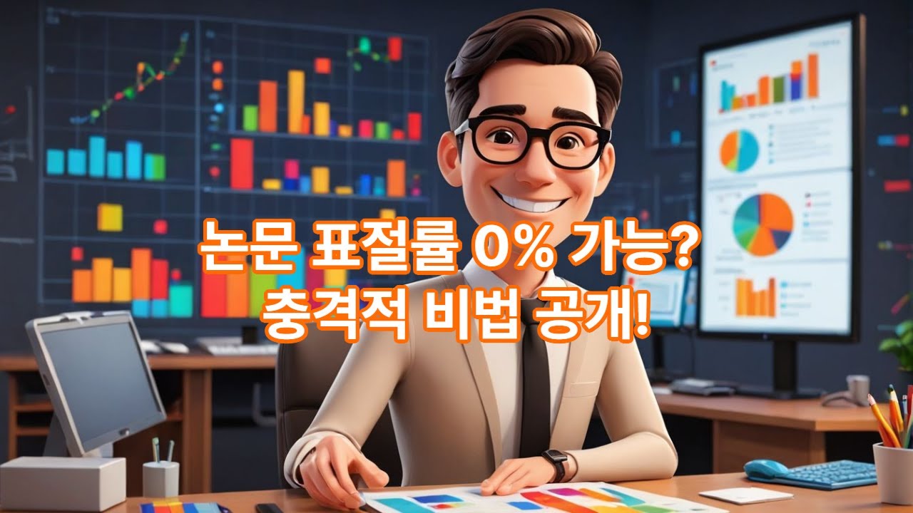 논문 표절율 0% 충격적 비법 공개