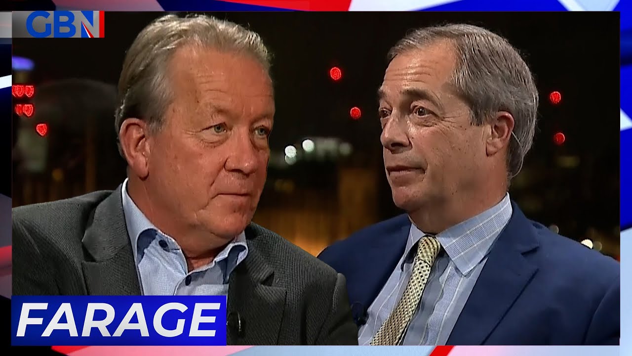 'Football's gone BONKERS!': Nigel Farage speaks with former Premier League manager Alan Curbishley
