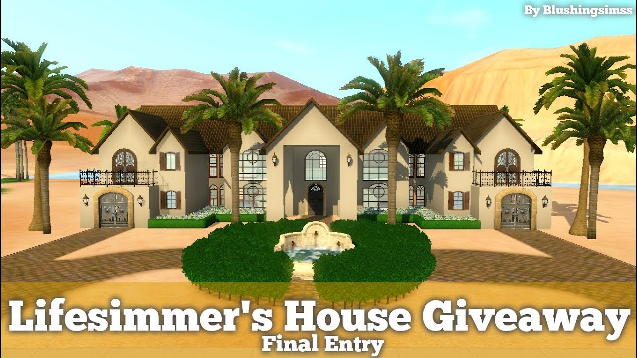 Lifesimmer House Giveaway - California Mansion Entry