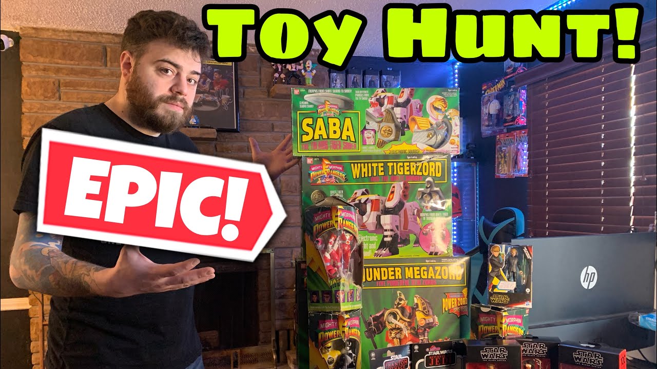 Toy Hunt! Vintage Power Rangers Back Alley Deal! Space Buns MINI hunt!