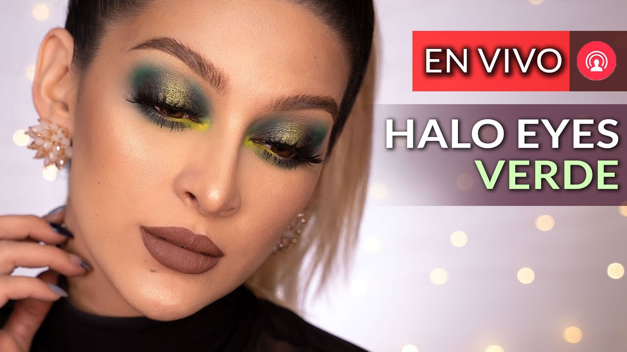 ▶️ EN VIVO MAQUILLAJE HALO EYES PASO A PASO