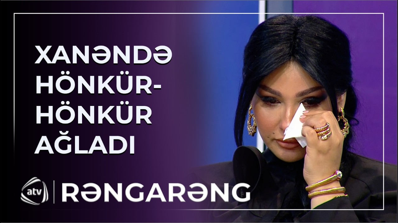 Mərhum atasının görüntülərini görən xanəndə göz yaşlarını saxlaya bilmədi / Rəngarəng