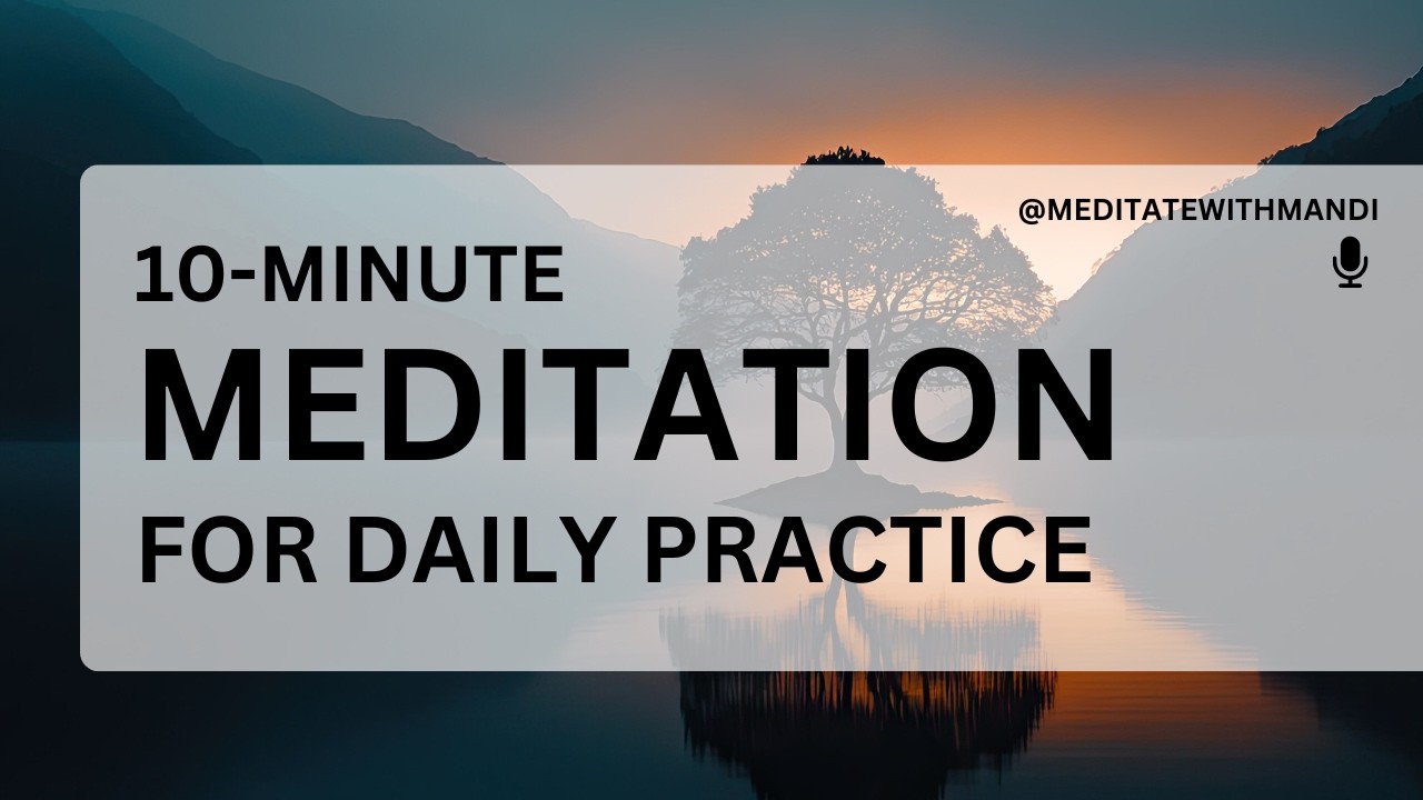 10-Minute Daily Meditation for Seniors | Relaxation & Mindfulness with Mandi Green