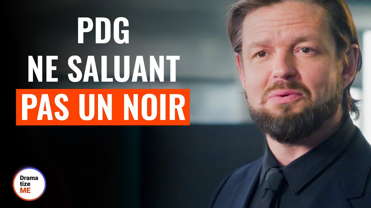 PDG Ne Serrant Pas La Main D'Un Noir | @DramatizeMeFrance