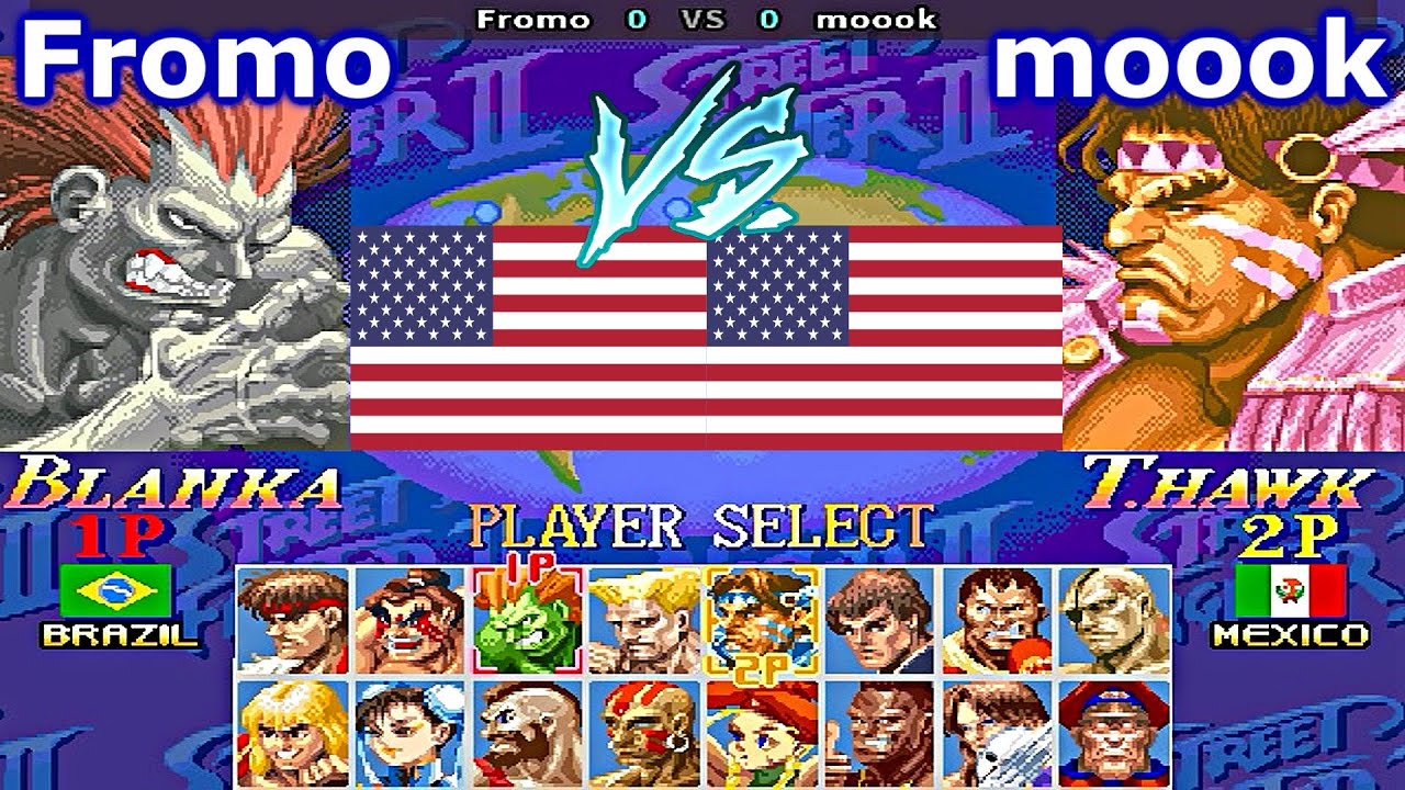 Super Street Fighter II X: Grand Master Challenge - Fromo vs moook