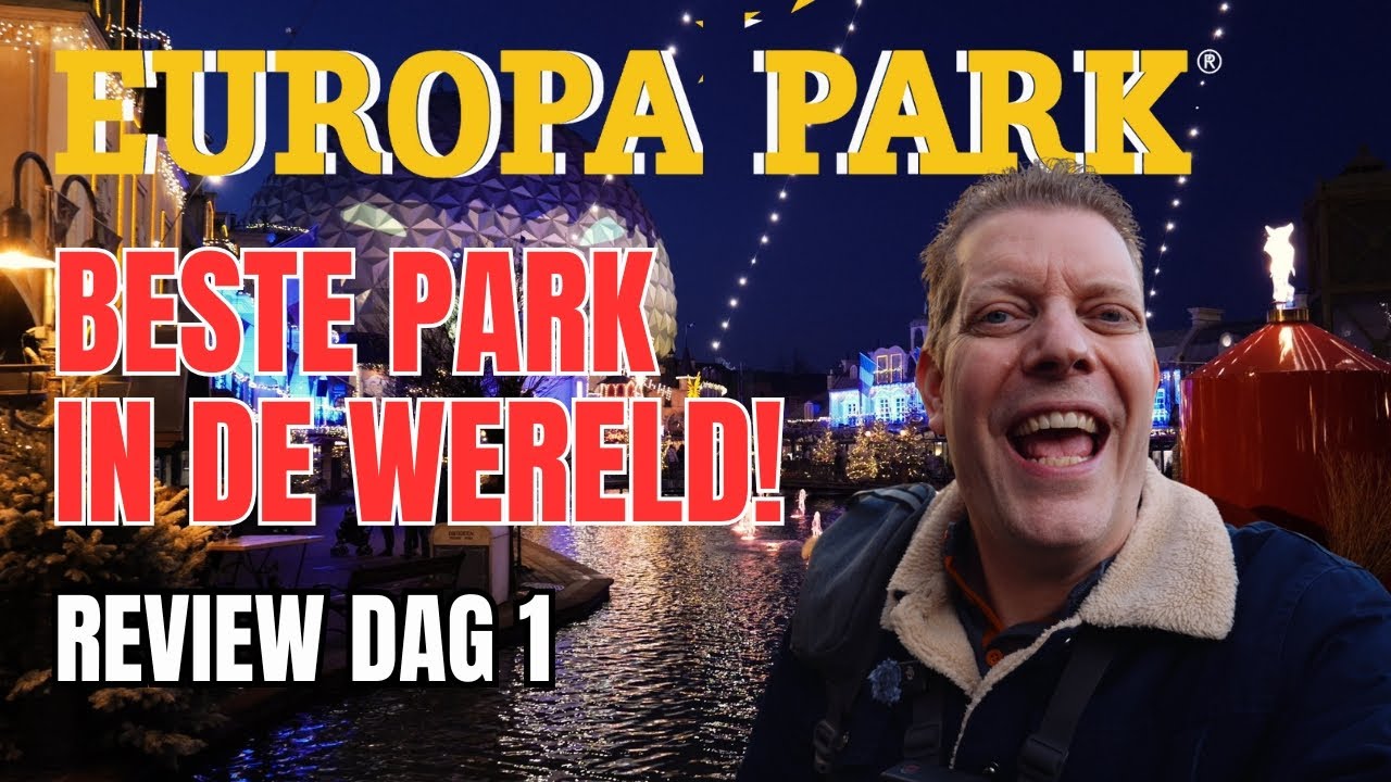 KERST IN EUROPA PARK IS MEGA! ALLERBESTE PRETPARK IN DE WERELD! TIPS, ONRIDES EN REVIEW VLOG