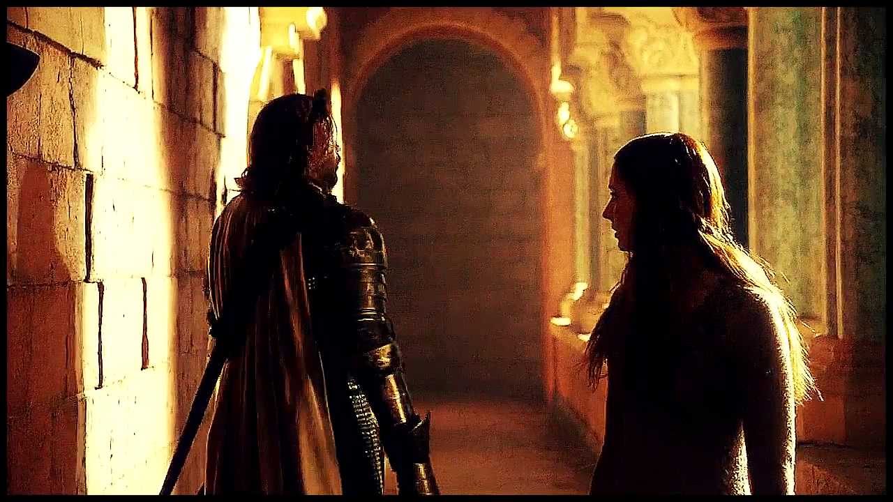 sansa+sandor | you keep passing me by