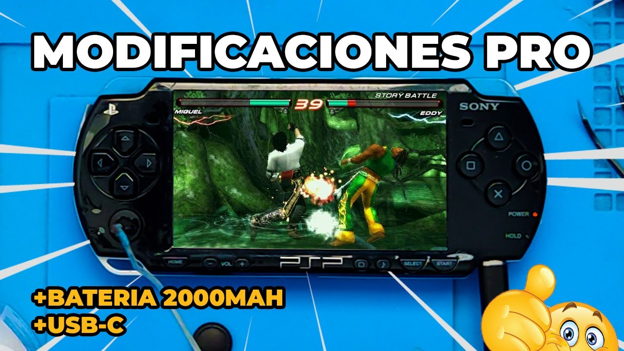MODIFICANDO y LIMPIANDO una PSP 2000 hasta que quede pro