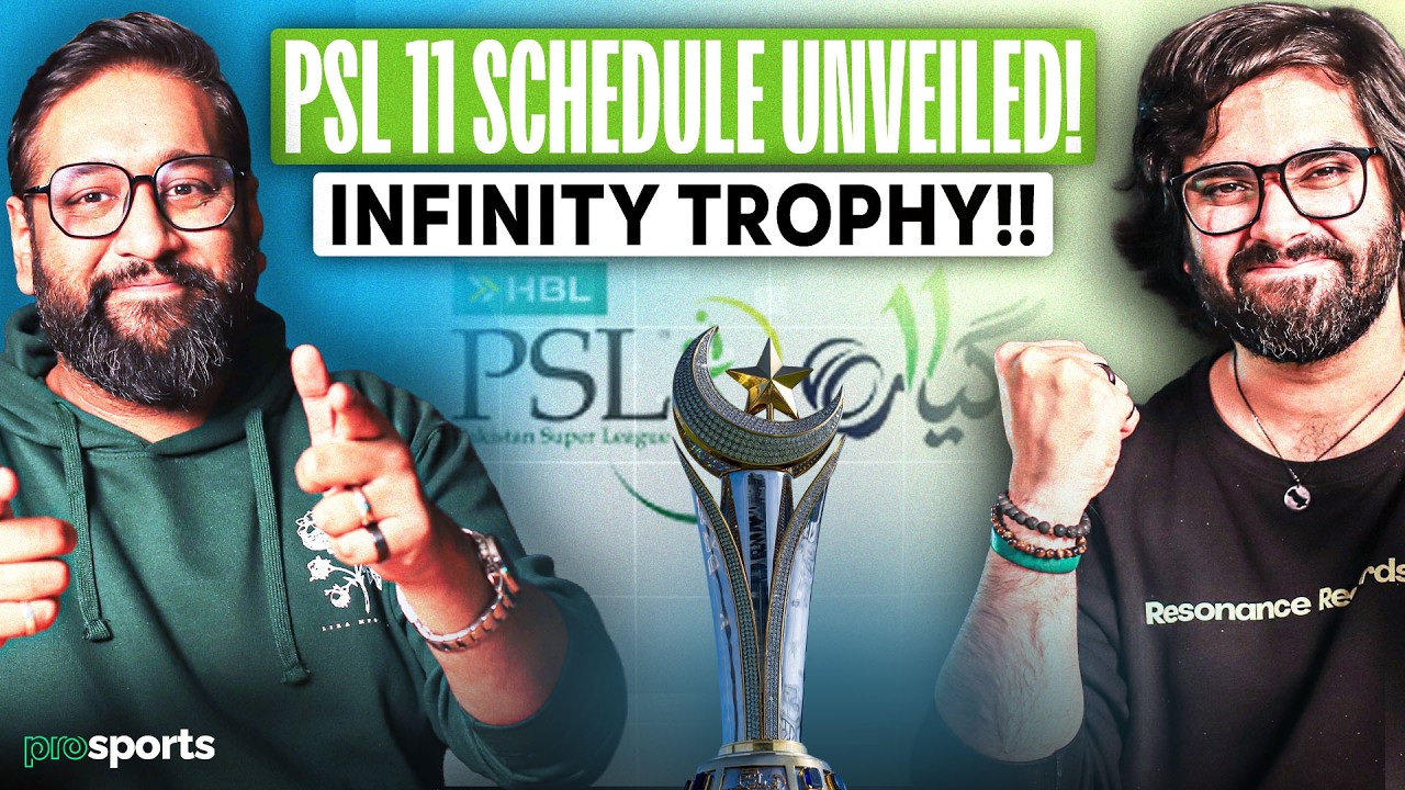Does PSL 11 Schedule Make Sense!? | PSL Trophy Unveiled | Karachi Kings Announce Captain