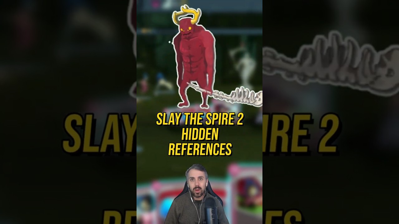 I Bet You Missed These References In Slay The Spire 2! #slaythespire #eastereggs