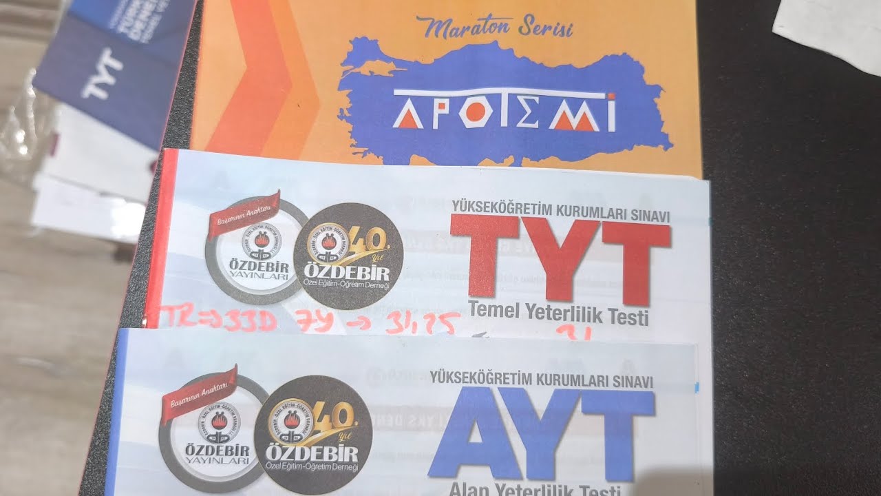 Apotemi tyt özdebir tyt ayt yorumum#yks #yks26 