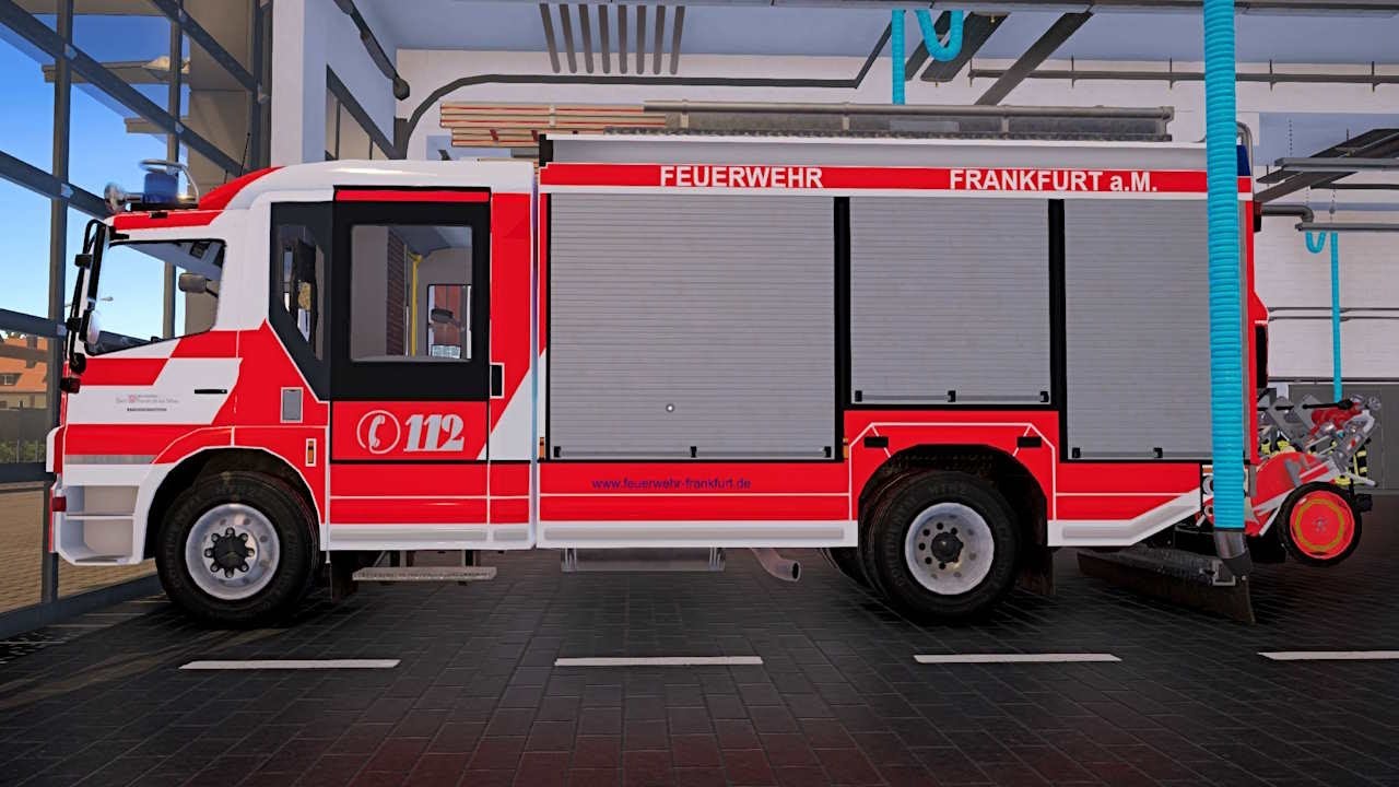 Car Accident in 112 Emergency Call - Feuerwehr Frankfurt am Main Mod !