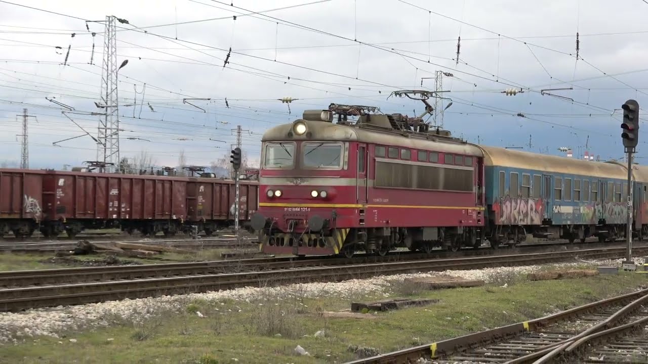 Shunting at Iliyantsi (Bulgaria)