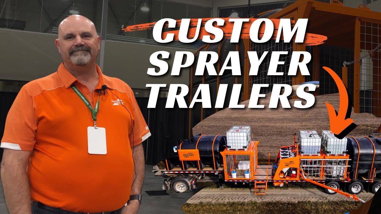 Spray More & Fill Less with the Phiber DASH Sprayer Trailer ⚡️