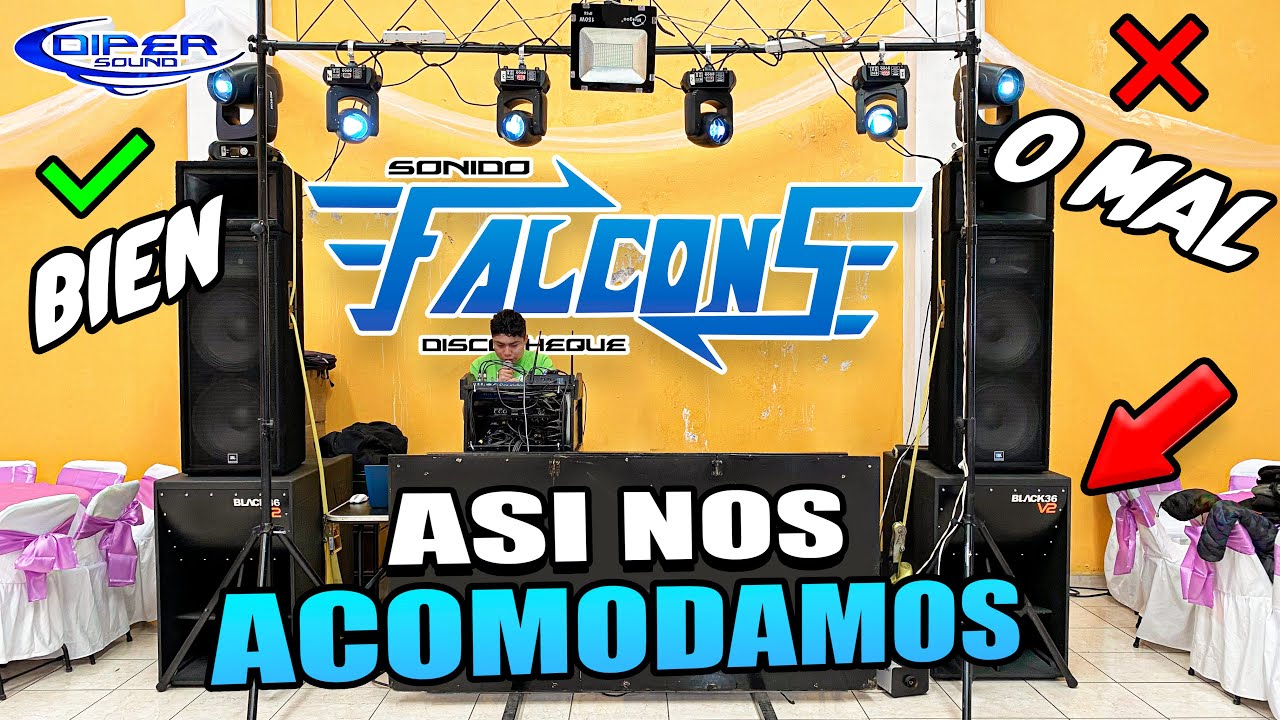 PUSIMOS ASI EL SONIDO PERO AFECTA A EL AUDIO - SONIDO FALCONS