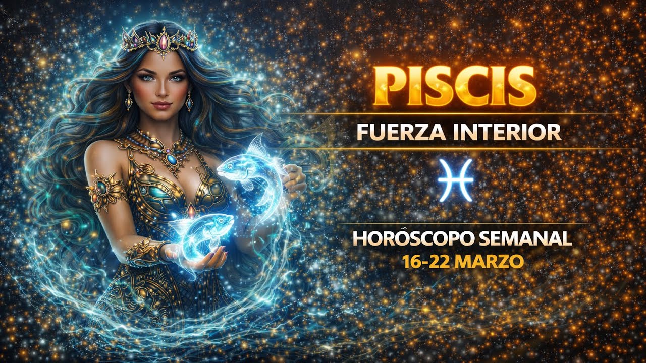 PISCIS ♓ TU INTUICIÓN TE LLEVA A UNA GRAN OPORTUNIDAD | HORÓSCOPO SEMANAL 16-22 MARZO
