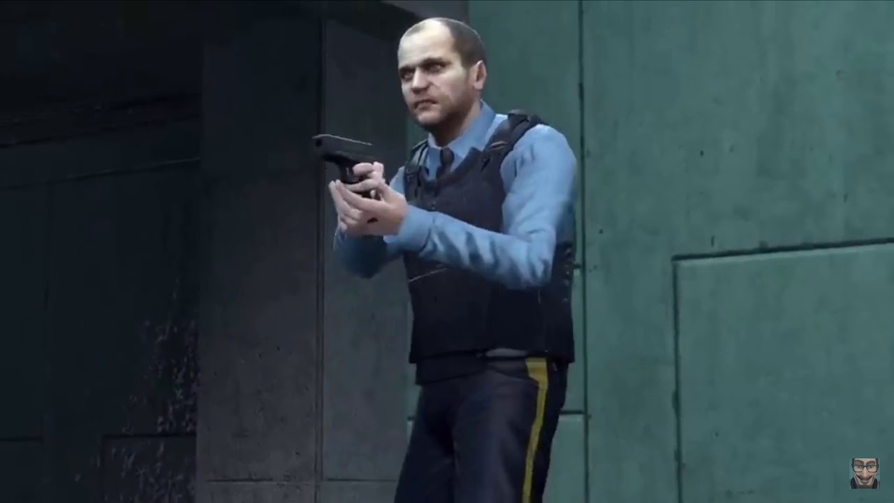 Black Mesa but the Security Guards are singing