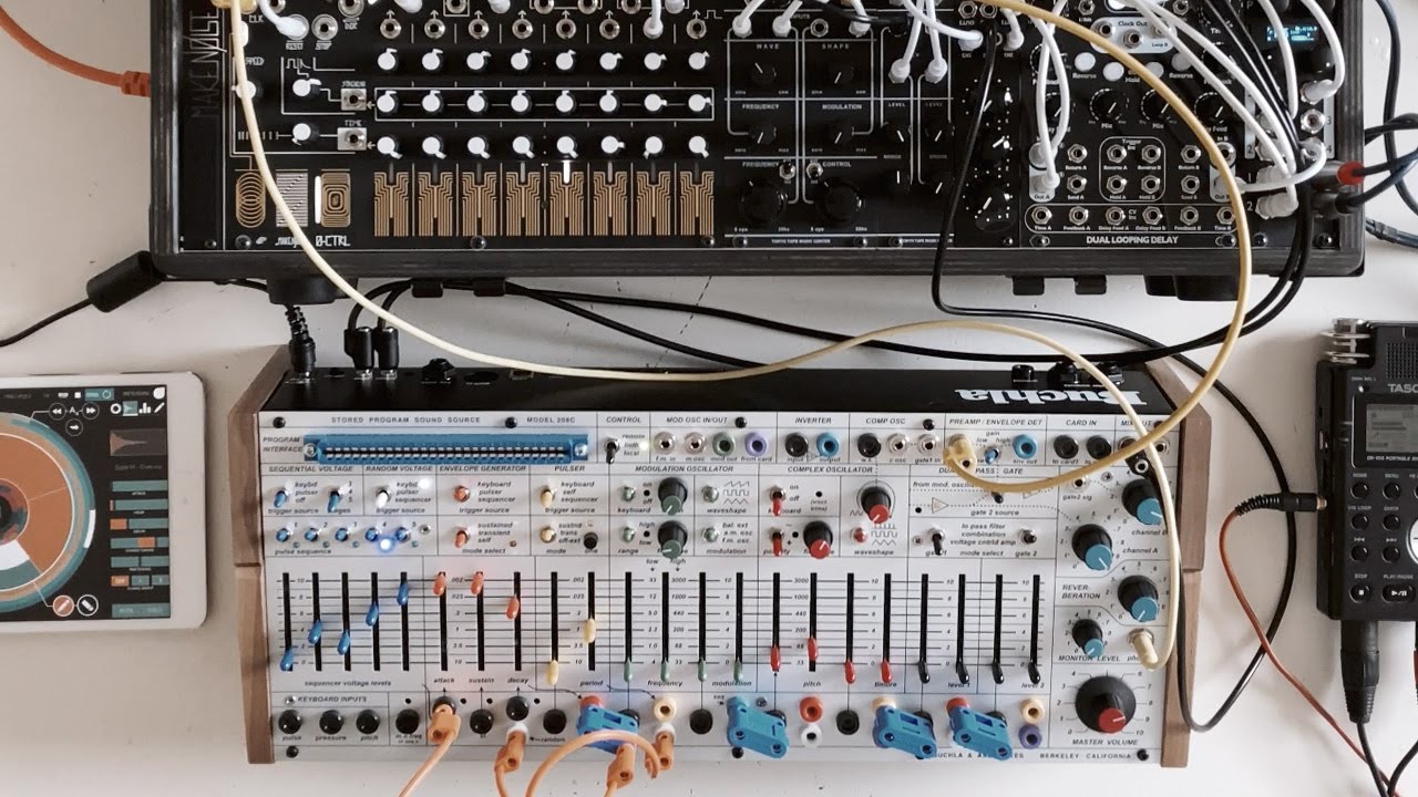 "buchla #01" | buchla easel command  | make noise strega | eurorack modular synthesizer