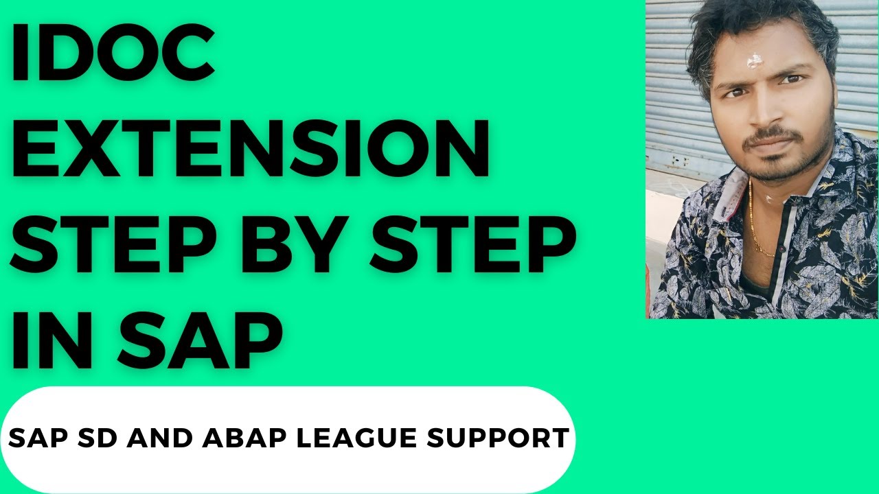 IDOC extension step by step in SAP