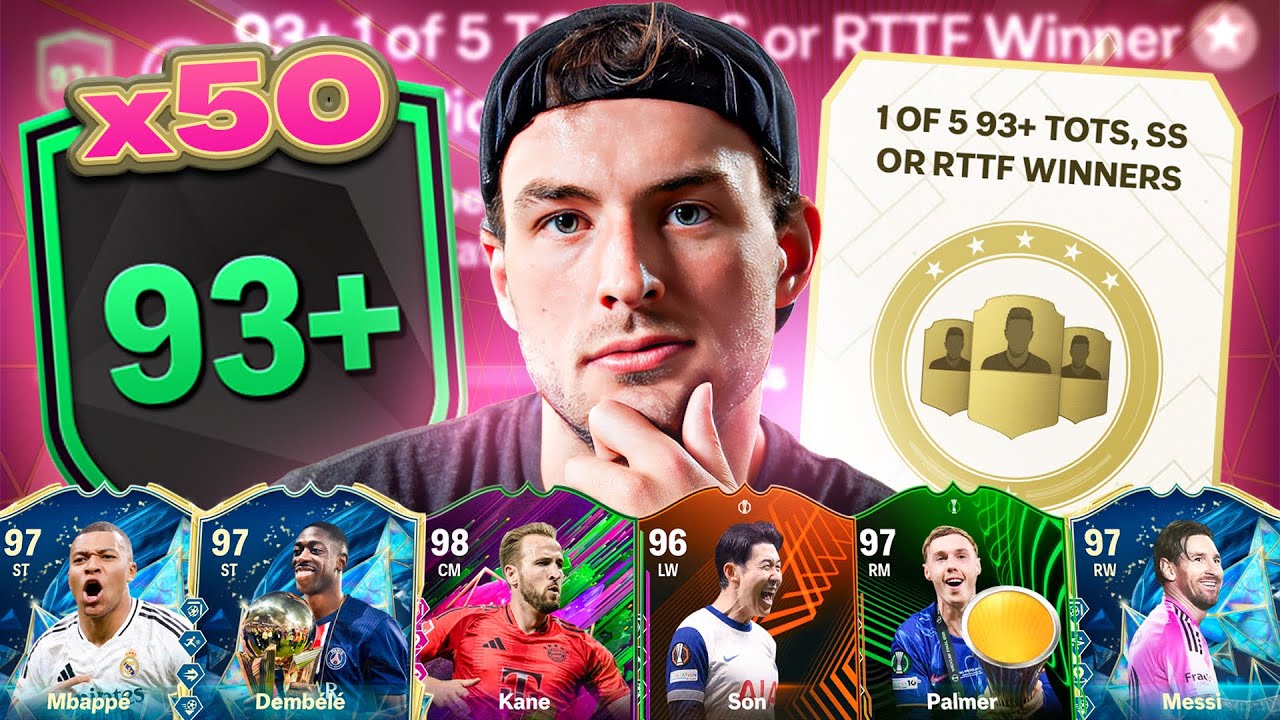 We Packed 8 RTTF WINNERS! 🎉 50 x 93+ RTTF/SS Player Picks on the SAME Account!