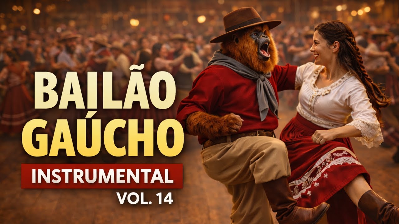 Bailão Gaúcho Instrumental Vol. 14  Música Gaúcha Raiz música, tradicionalista gaúcha.