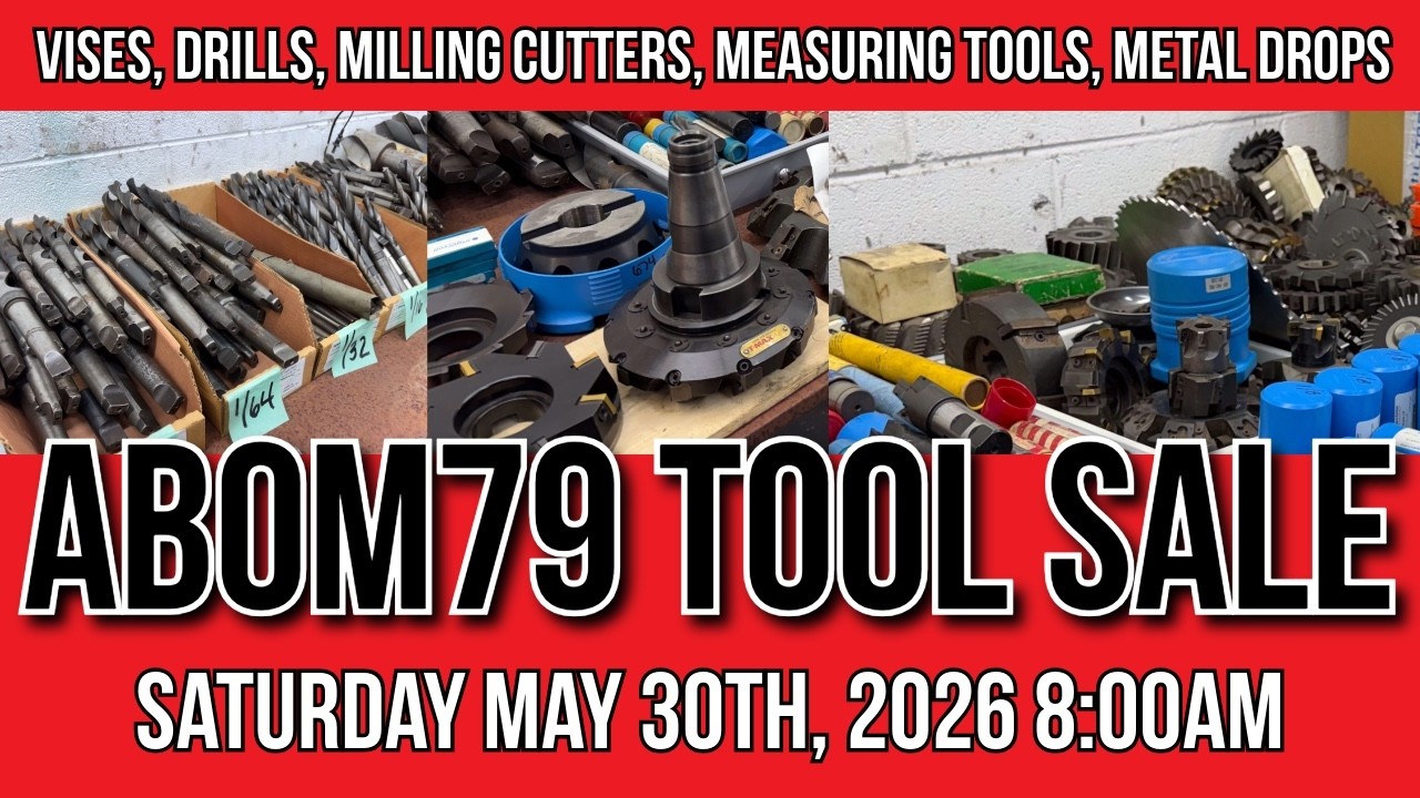 Tool Sale Announcement