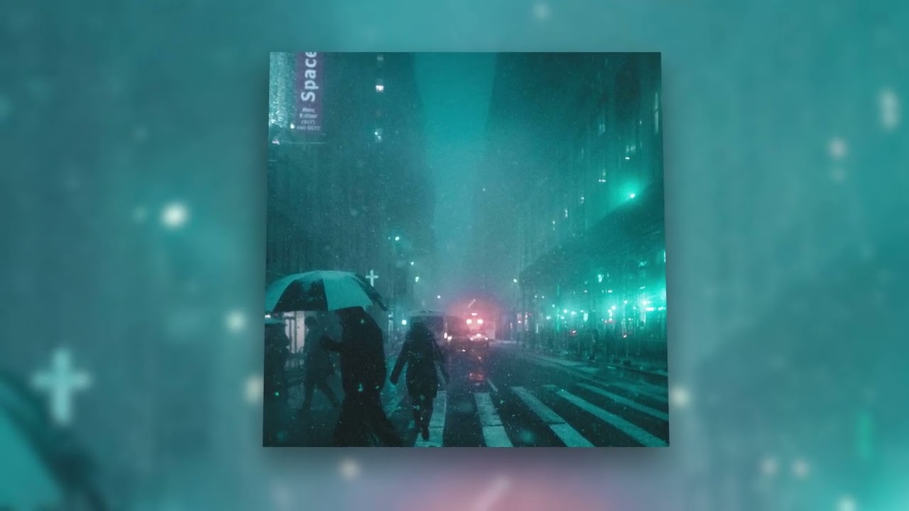 Øneheart - Snowfall [1 Hour Loop with Rain] (Slowed + Reverb)