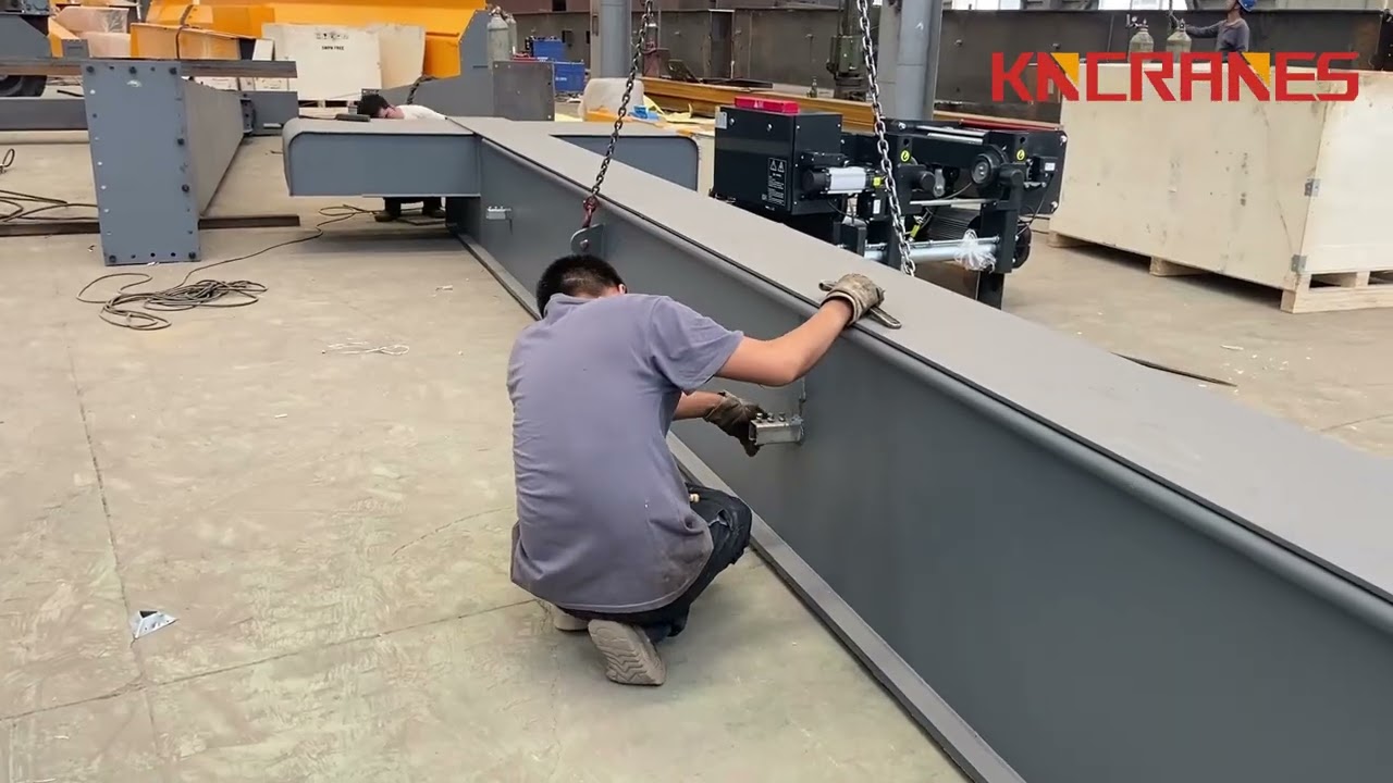 【12-Ton RTG Crane Installation Video｜Efficient Coordination, Precise Positioning!】
