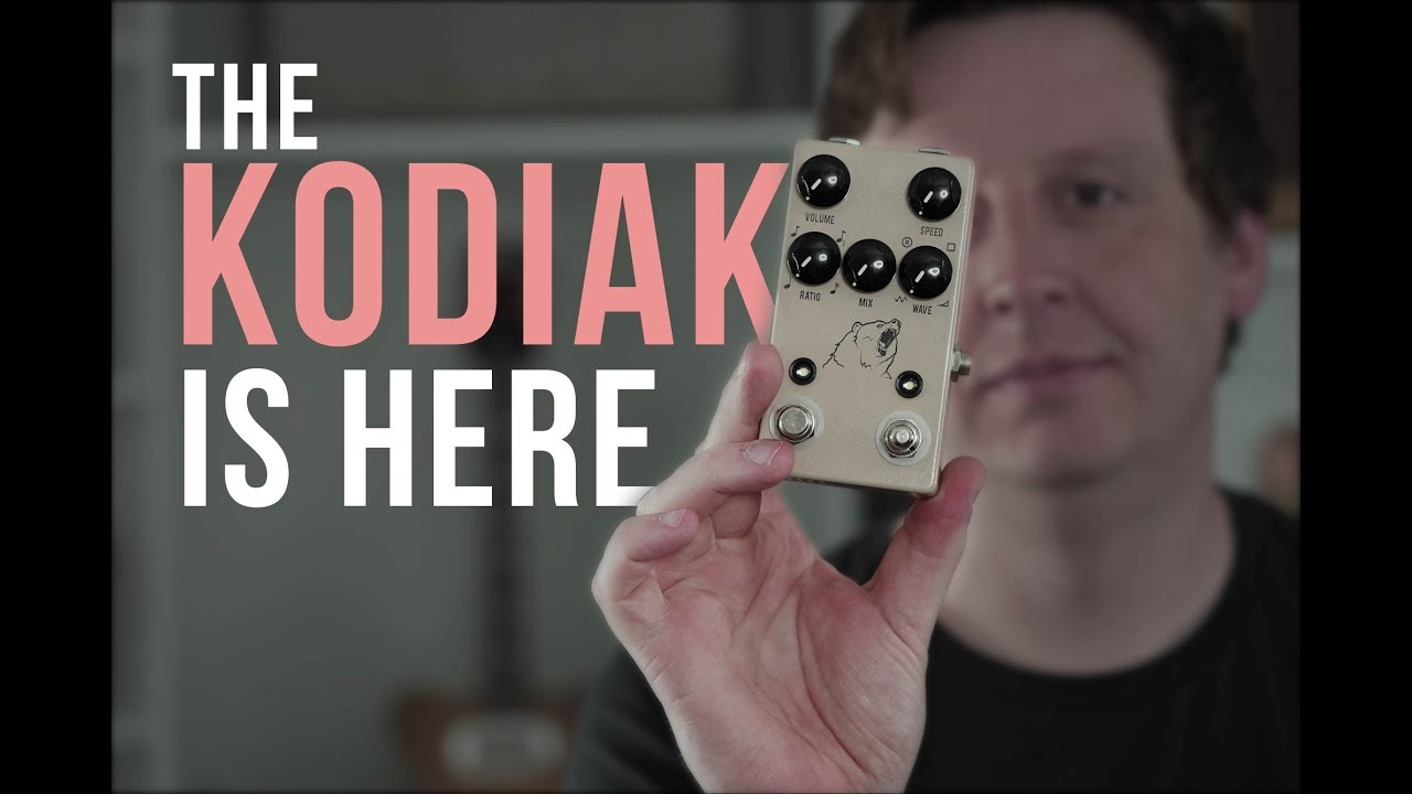 Педали JHS KODIAK Tap Tempo Tremolo уже здесь! (2018)