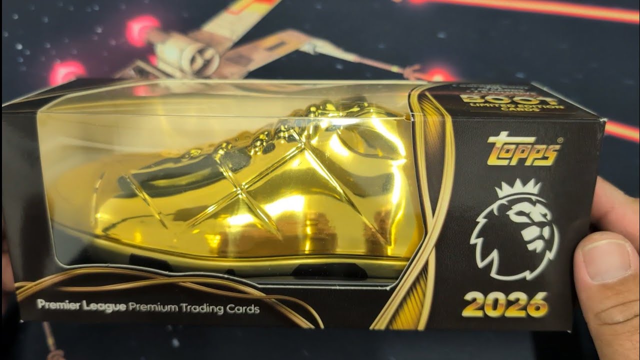 Topps EPL Golden Boot Break / Sole Removal #Topps #PremierLeague #BoxBreak