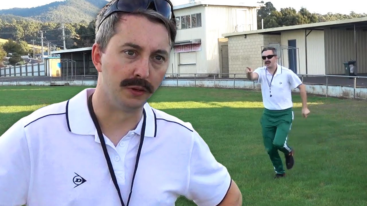 The PE teacher who takes his job too seriously