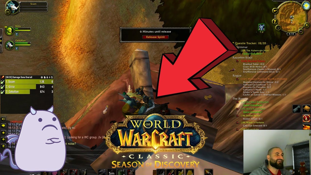 Deaths? I Lost Count.. in WoW Seasons of Discovery