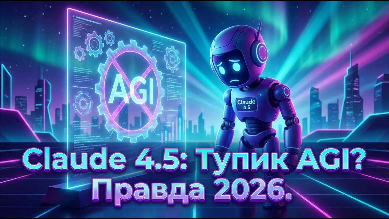 Claude 4.5 и тупик развития: Почему AGI снова перенесли? Честный разбор 2026