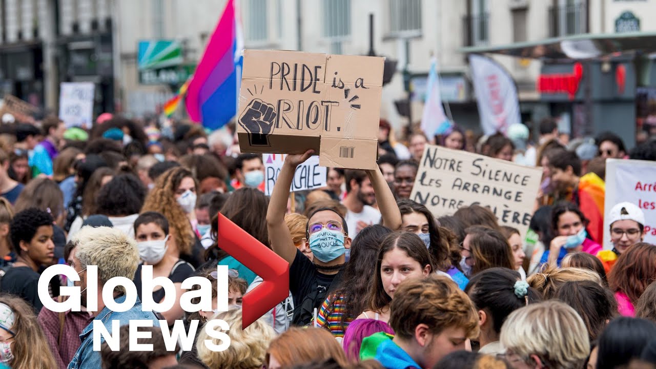 LGBTQ2 groups taking part in Paris Pride events demand racial justice action