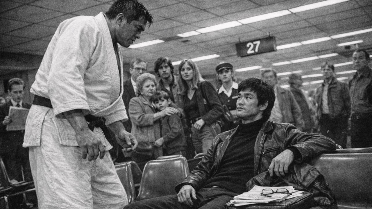 Bruce Lee Was Reading at LAX When 6'2