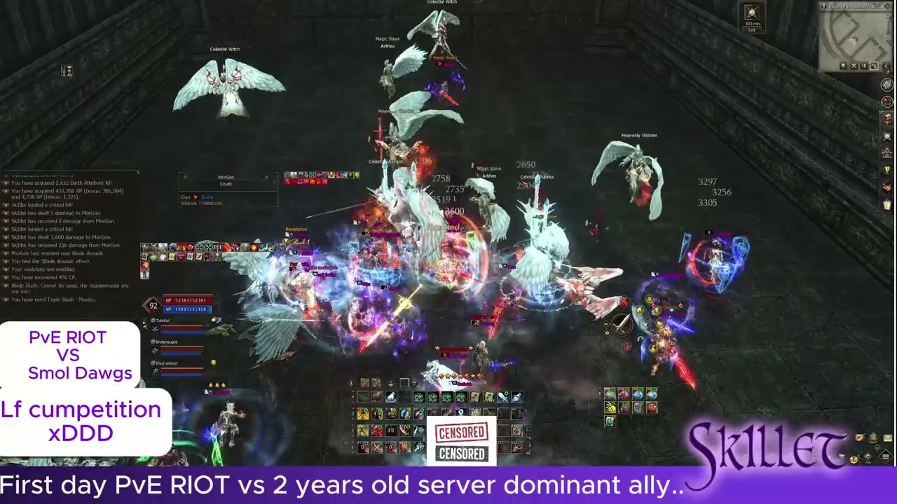 L2 Reborn Essence: Baium Boss - PvE RIOT vs Smol Dawgs