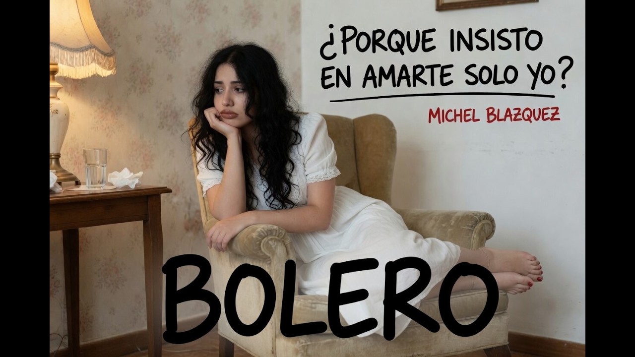 ¿Por qué insisto en amarte solo yo?  BOLERO  🎧 ❤️