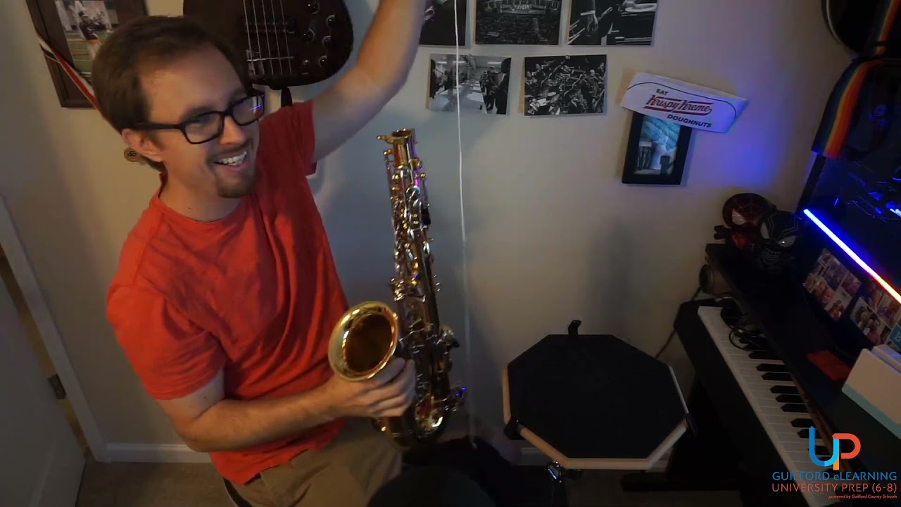Swabbing Out a Saxophone Tutorial
