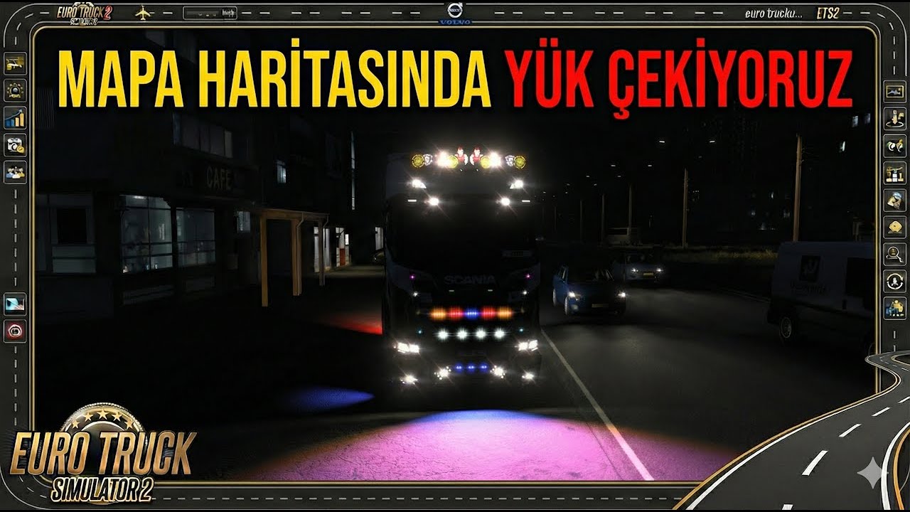 MAPA HARİTASINDA YÜK ÇEKİYORUZ | ETS2