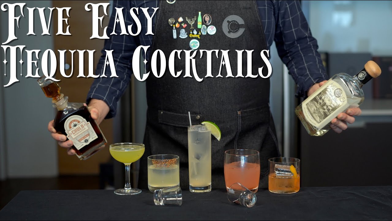 The 5 Easiest TEQUILA Cocktails