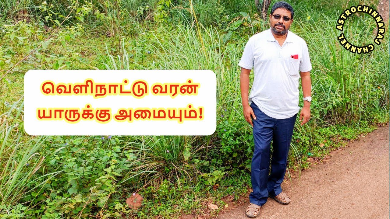 வெளிநாட்டு வரன் அமையுமா? | DINDIGUL P.CHINNARAJ ASTROLOGER INDIA