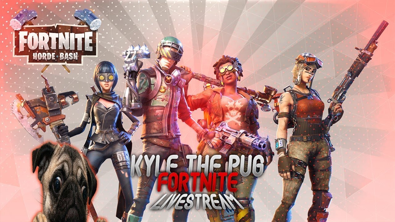 BLACK OPS 4 CONFIRMED! FORTNITE 20 MODE! #PUGSQUAD @KyleThePug (ROAD TO 8K)